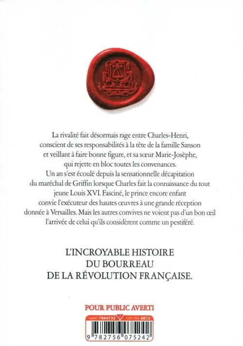 Verso de l'album Innocent Vol. 7