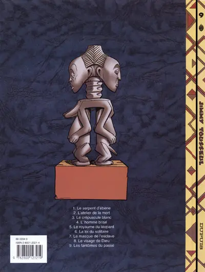 Verso de l'album Les aventures de Jimmy Tousseul Tome 9 Les fantômes du passé