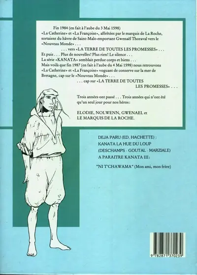 Verso de l'album Kanata Tome 2 La terre de toutes les promesses