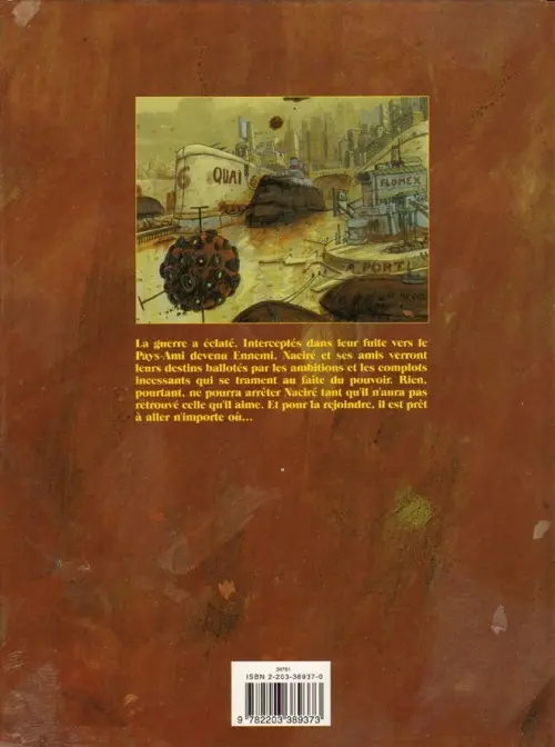 Verso de l'album Naciré et les machines Tome 2 L'arche des déglingués