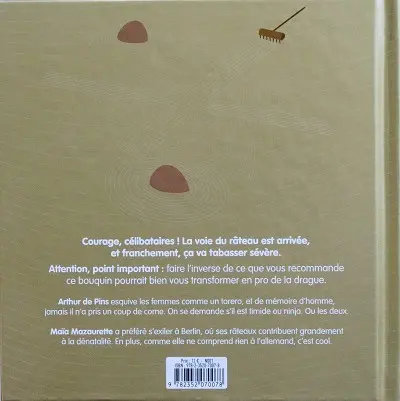 Verso de l'album Le Guide du râteau