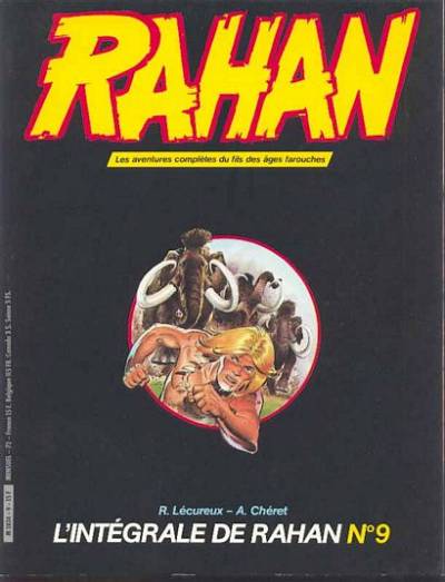 Couverture de l'album L'Intégrale de Rahan N° 9