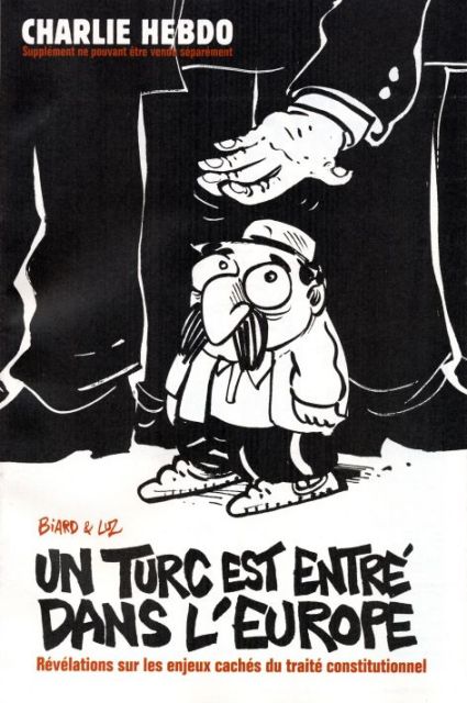 Couverture de l'album Un turc est entré dans l'Europe Révélations Sur Les Enjeux Cachés Du Traité Constitutionnel