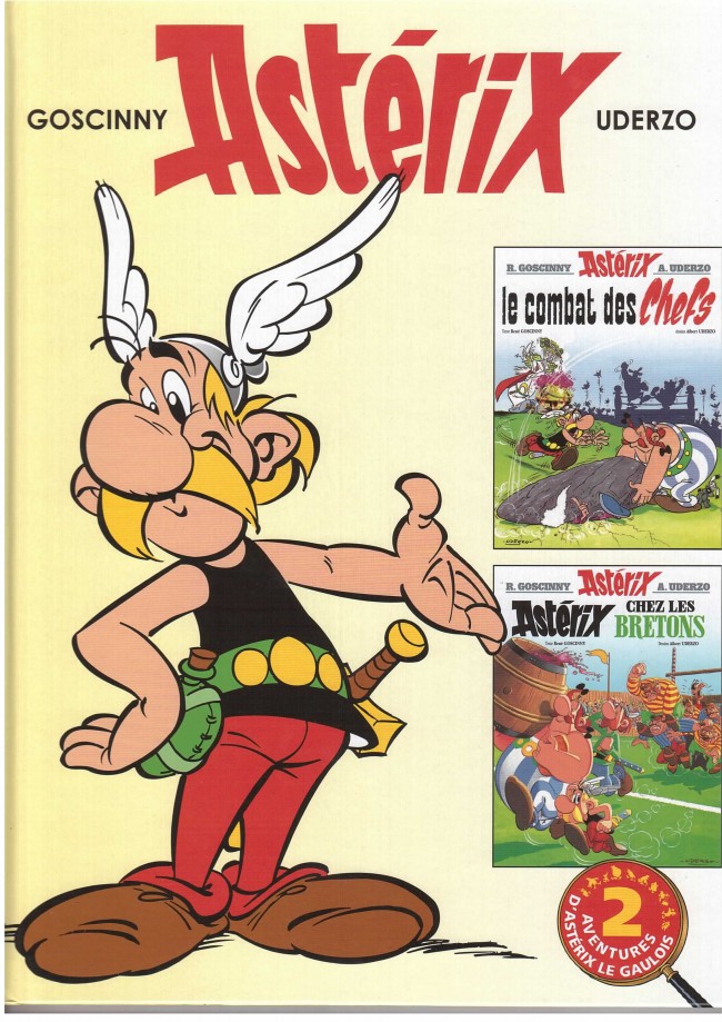 Couverture de l'album Astérix Tomes 7 et 8 Le combat des chefs / Asterix chez les bretons