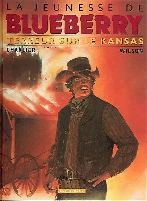 Couverture de l'album La Jeunesse de Blueberry Tome 5 Terreur sur le Kansas