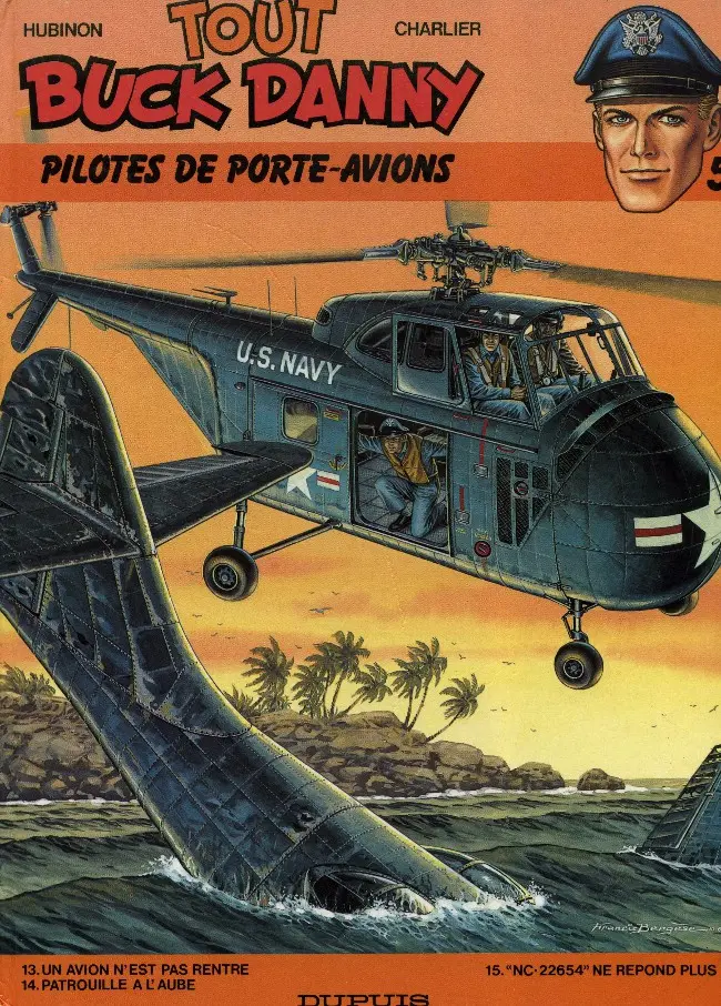Couverture de l'album Tout Buck Danny Tome 5 Pilote de porte-avions