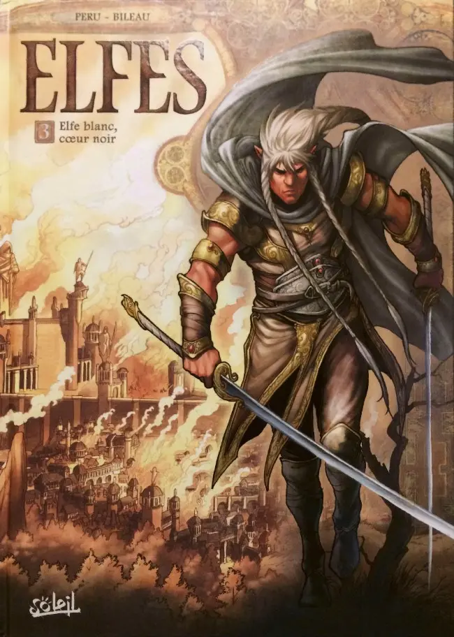 Couverture de l'album Elfes Tome 3 Elfe blanc, cœur noir