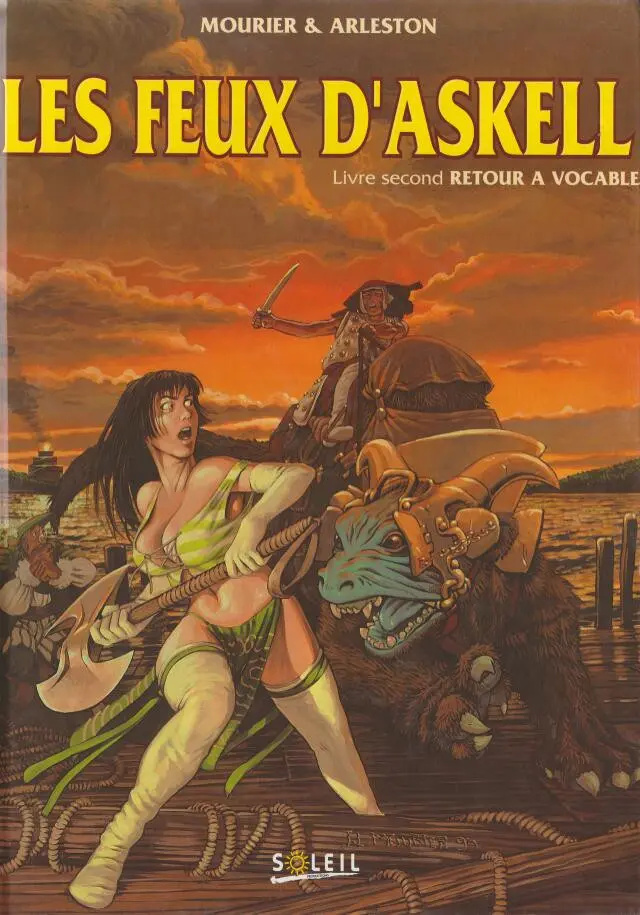 Couverture de l'album Les Feux d'Askell Tome 2 Retour à Vocable