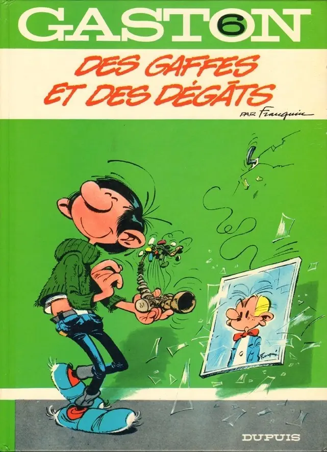 Couverture de l'album Gaston Tome 6 Des gaffes et des dégâts