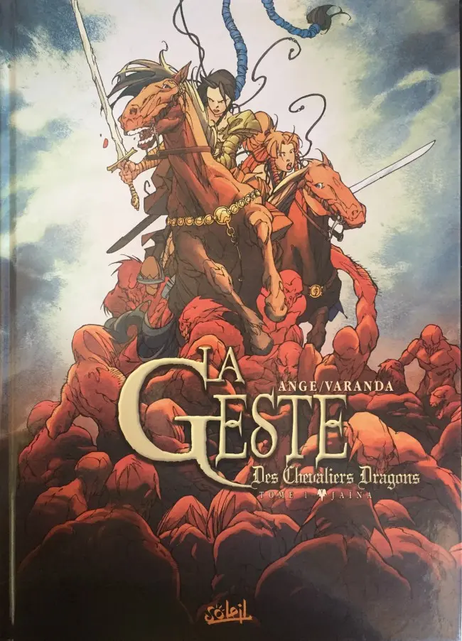 Couverture de l'album La Geste des Chevaliers Dragons Tome 1 Jaïna