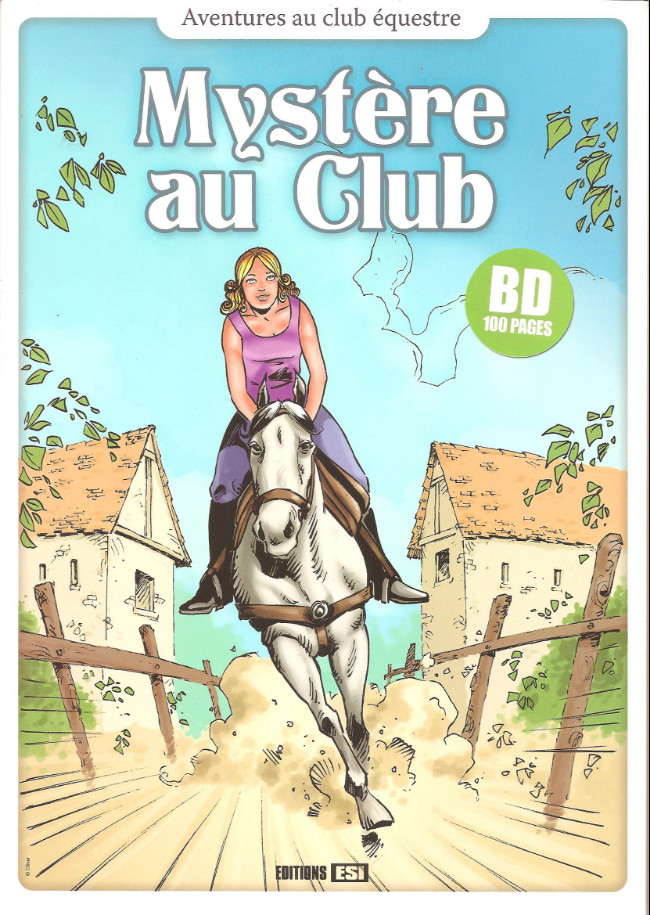 Couverture de l'album Aventures au club équestre Mystère au club