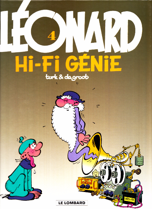 Couverture de l'album Léonard Tome 4 Hi-Fi Génie
