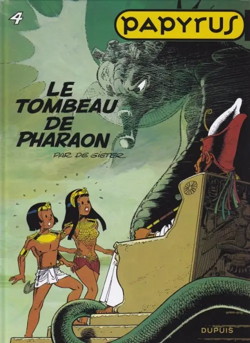 Couverture de l'album Papyrus Tome 4 Le Tombeau de Pharaon