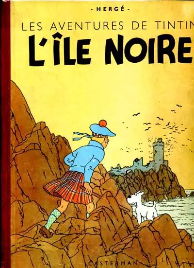 Couverture de l'album Tintin Tome 7 L'île noire
