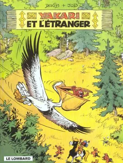 Couverture de l'album Yakari Tome 7 Yakari et l'étranger