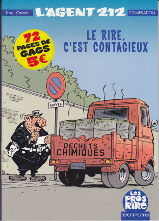 Couverture de l'album L'Agent 212 Le rire, c'est contagieux