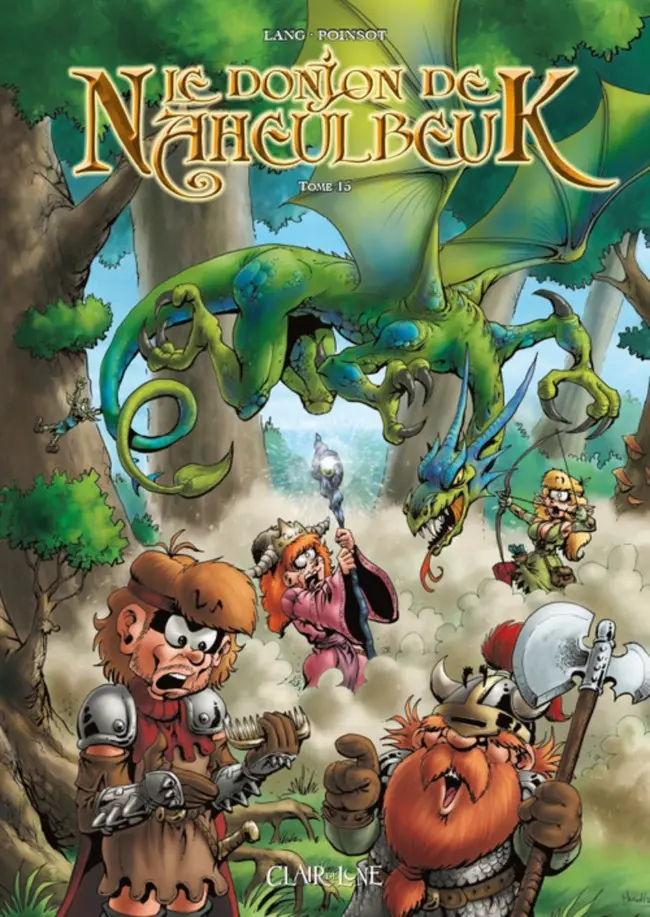 Couverture de l'album Le Donjon de Naheulbeuk Tome 15 Cinquième saison, partie 2