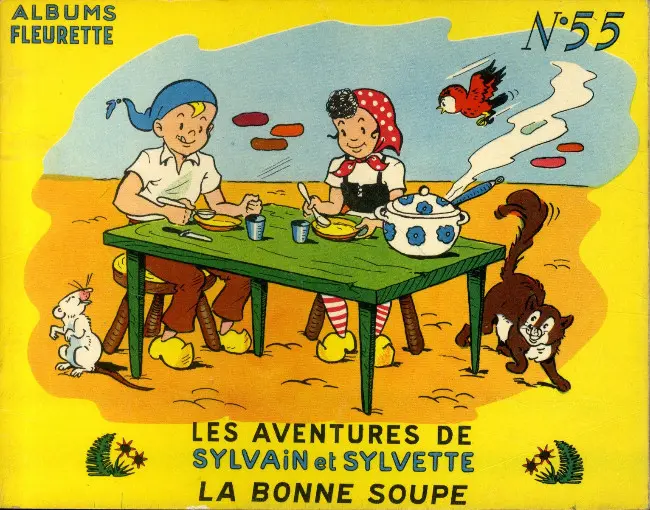 Couverture de l'album Sylvain et Sylvette Tome 55 La bonne soupe