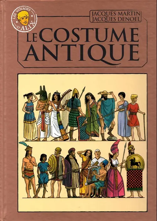 Couverture de l'album Alix La collection Tome 43 Les voyages d'Alix - Le costume antique (1)