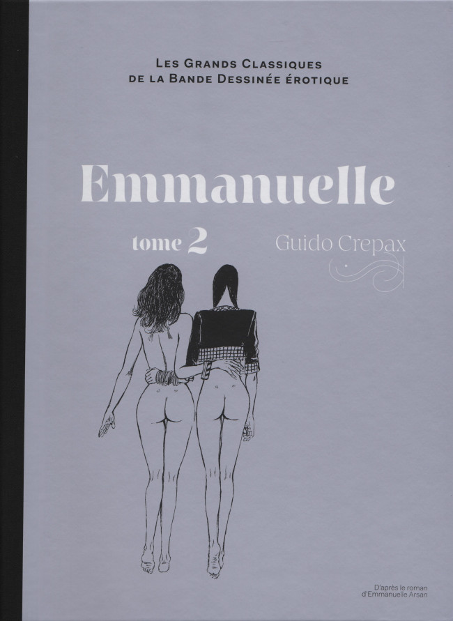 Couverture de l'album Les Grands Classiques de la Bande Dessinée Érotique - La Collection Tome 75 Emmanuelle - Tome 2