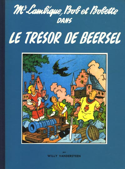 Couverture de l'album Bob et Bobette Tome 3 Le Trésor de Beersel
