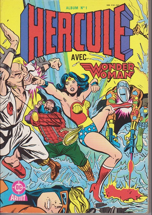 Couverture de l'album Hercule avec Wonder Woman Album N° 1