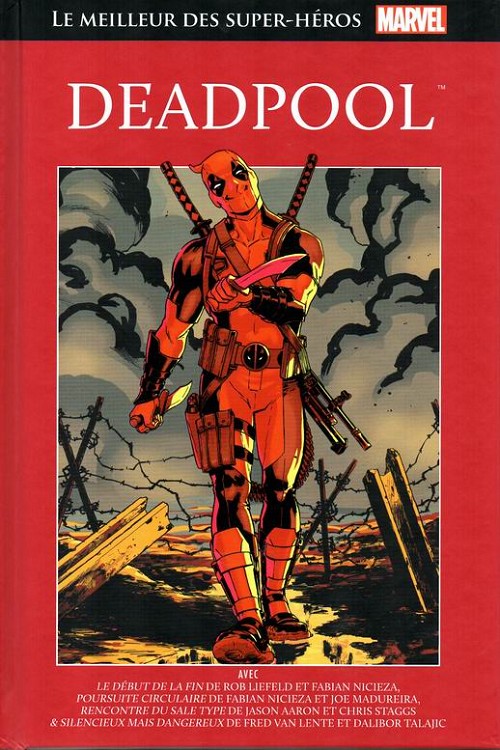 Couverture de l'album Le meilleur des Super-Héros Marvel Tome 34 Deadpool