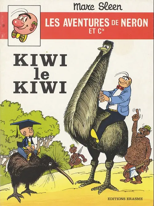 Couverture de l'album Les Aventures de Néron et Co Tome 91 Kiwi le kiwi