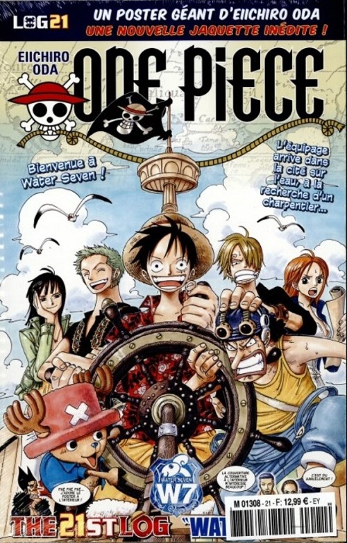 Couverture de l'album One Piece La collection - Hachette The 21th Log