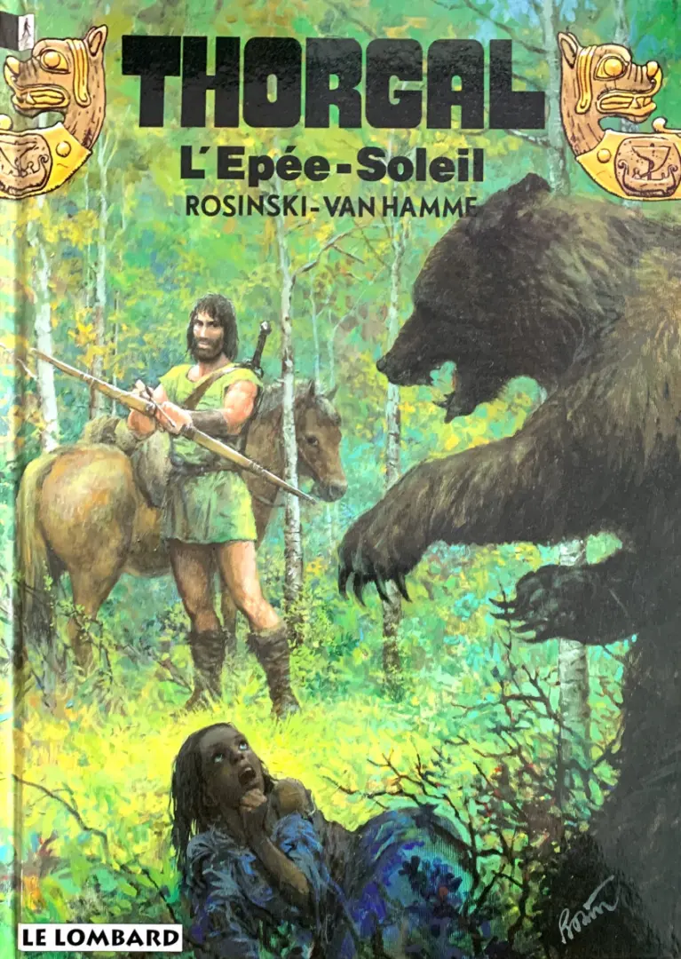 Couverture de l'album Thorgal Tome 18 L'Epée-Soleil