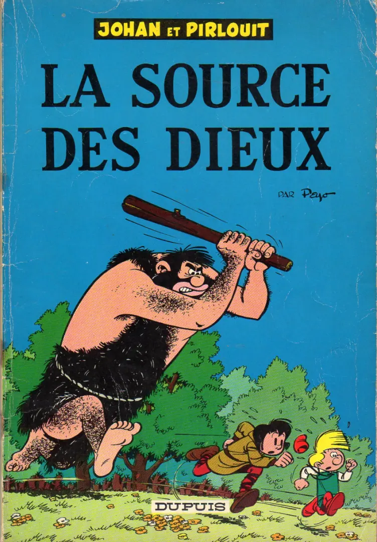 Couverture de l'album Johan et Pirlouit Tome 6 La source des dieux