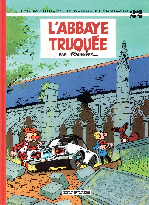 Couverture de l'album Spirou et Fantasio Tome 22 L'abbaye truquée