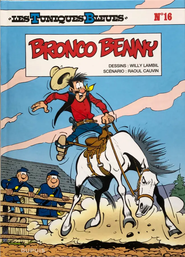 Couverture de l'album Les Tuniques Bleues Tome 16 Bronco Benny