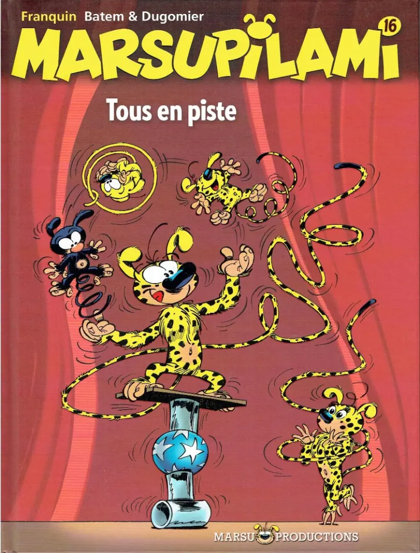 Couverture de l'album Marsupilami Tome 16 Tous en piste