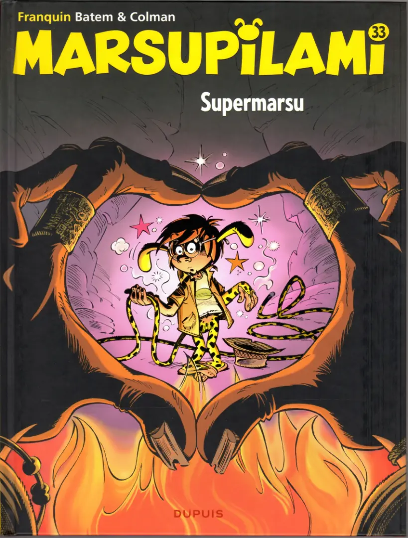 Couverture de l'album Marsupilami Tome 33 Supermarsu