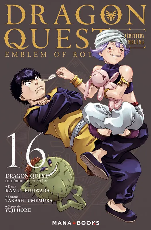 Couverture de l'album Dragon Quest - Emblem of Roto - Les Héritiers de l'Emblème 16