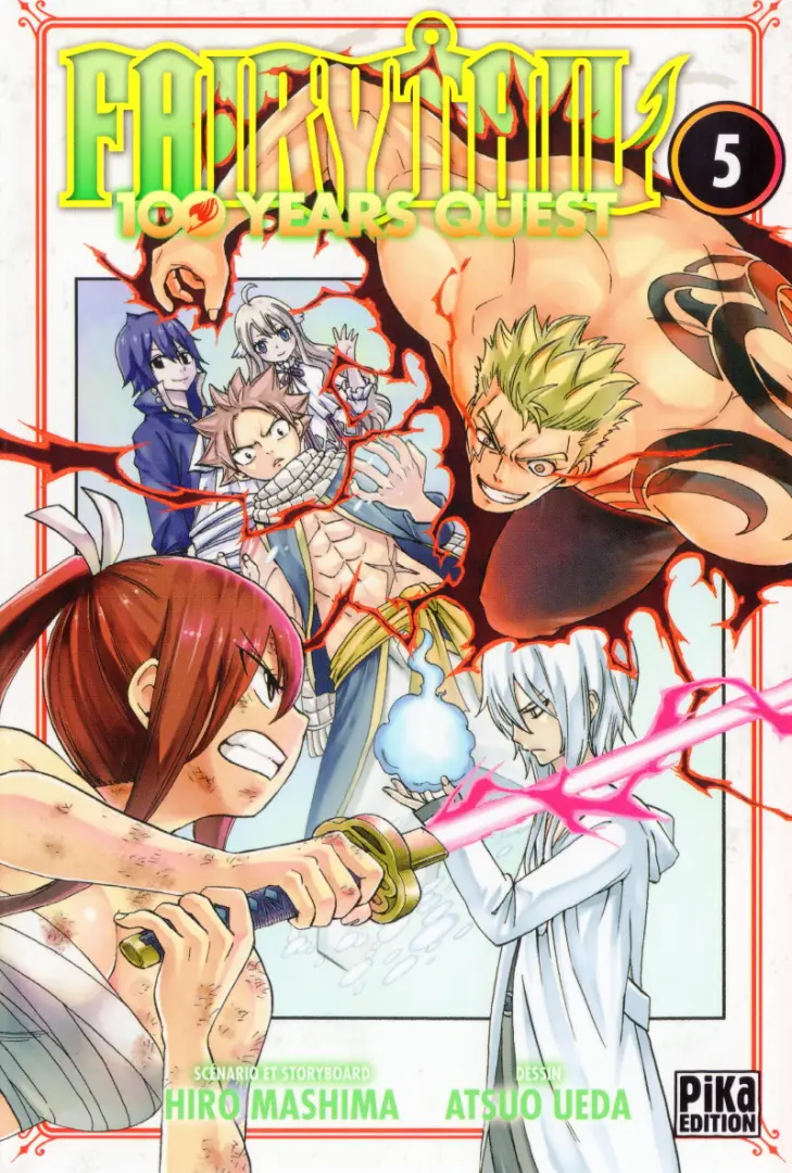 Couverture de l'album Fairy Tail - 100 Years Quest 5