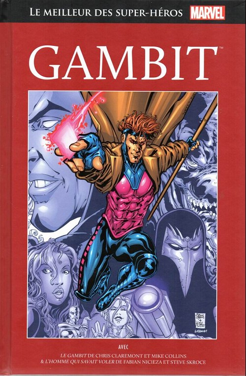 Couverture de l'album Le meilleur des Super-Héros Marvel Tome 121 Gambit