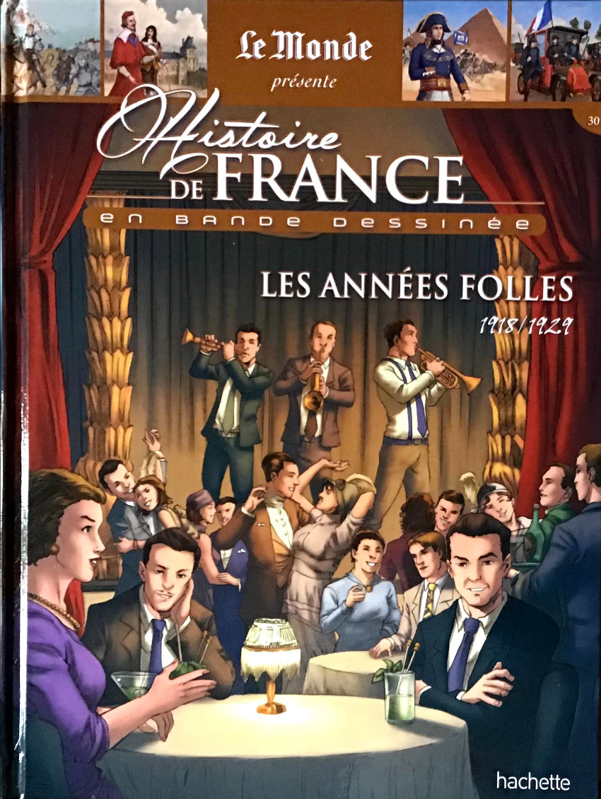 Couverture de l'album Histoire de France en bande dessinée Tome 50 Les années folles 1918/1929