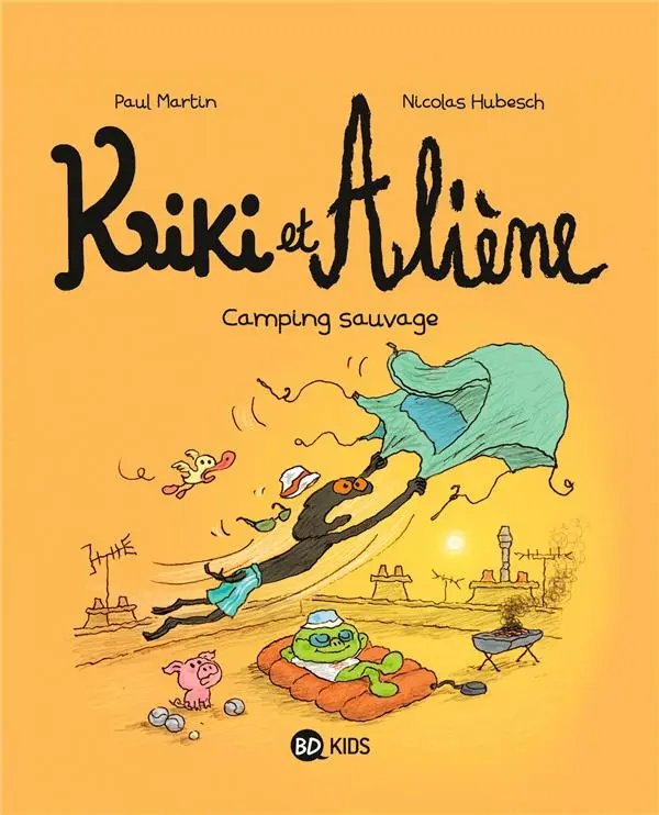 Couverture de l'album Kiki et Aliène Tome 8 Camping sauvage