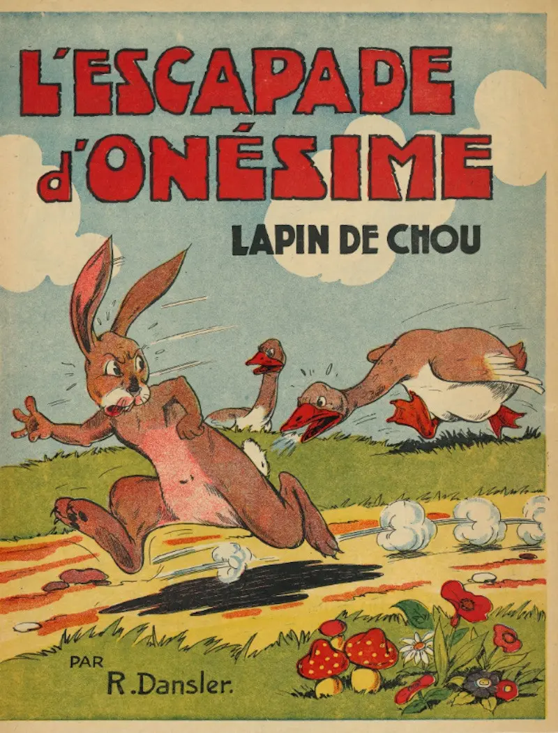 Couverture de l'album L'escapade d'Onésime Lapin de chou