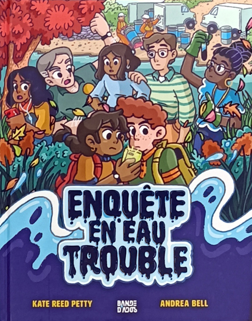 Couverture de l'album Enquête en eau trouble