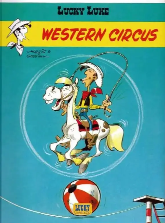 Couverture de l'album Lucky Luke Tome 36 Western Circus