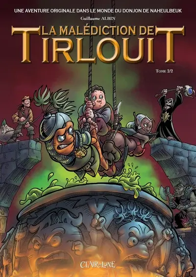 Couverture de l'album La Malédiction de Tirlouit Tome 2/2