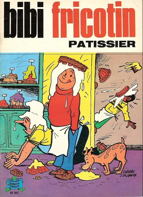 Couverture de l'album Bibi Fricotin 2e Série - Societé Parisienne d'Edition Tome 90 Bibi Fricotin pâtissier