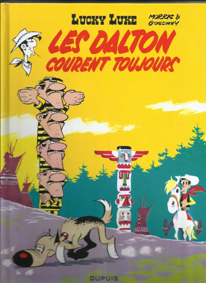 Couverture de l'album Lucky Luke Tome 23 Les Dalton courent toujours