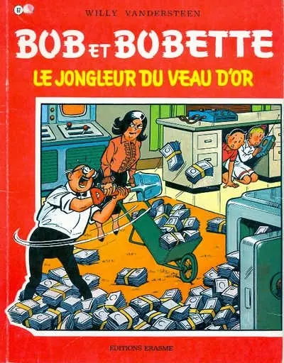 Couverture de l'album Bob et Bobette Tome 67 Le jongleur du veau d'or