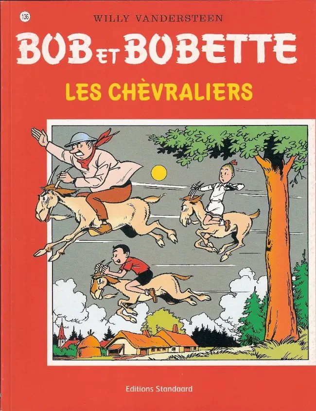 Couverture de l'album Bob et Bobette Tome 136 Les chèvraliers