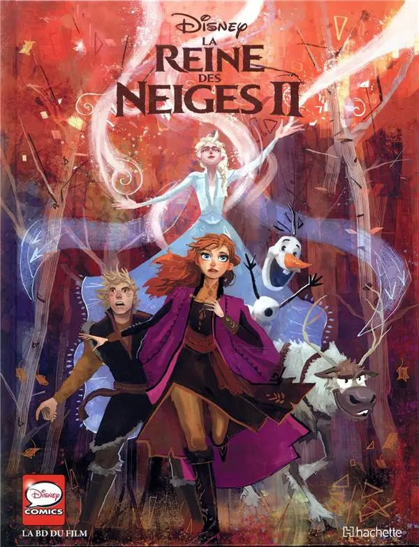 Couverture de l'album La Reine des neiges La reine des neiges II - La BD du film