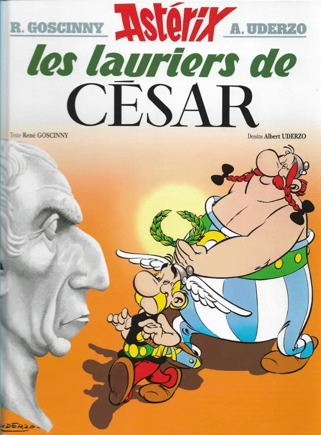 Couverture de l'album Astérix Tome 18 Les lauriers de César